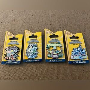 Disneyland 1/2 Marathon Run Disney Race Pins- Dumbo Dare Challenge